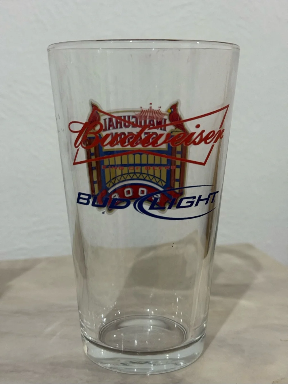 Budweiser Collectible Drinking Glasses Set of 3